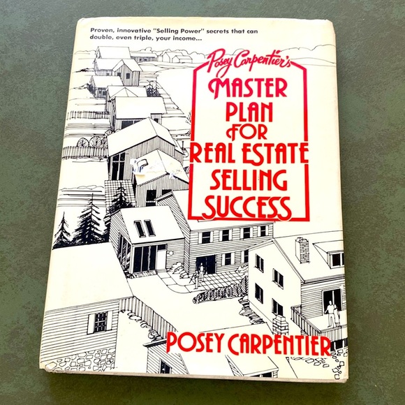 MASTER PLAN FOR REAL ESTATE SELLING SUCCESS Posey Carpenter Vintage HB EUC - Picture 1 of 12